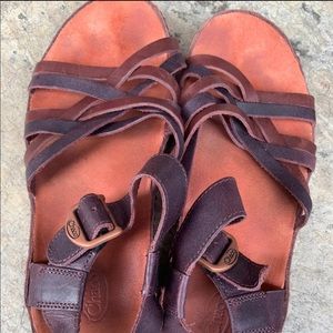 Chacos leather women sandals size 7